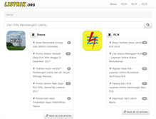 Tablet Screenshot of listrik.org